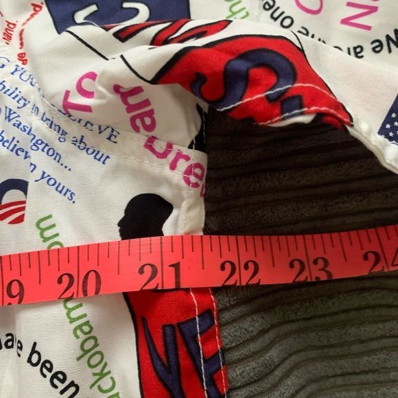 Mens Barack Obama 2008 US Election All Over Print Button Up Short Sleeve T Shirt - Picture 6 of 6